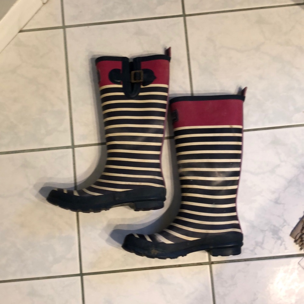 Joules Uk Size 7/US 9 Rain Boot